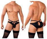CandyMan 99632 Slip découpé Couleur Noir